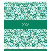 COLLINS DESK CALENDAR KALEIDOSCOPE EVEN YEAR